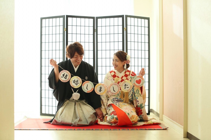 衣装にこだわった和装フォトウェディング