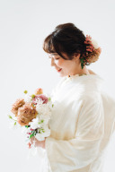 花嫁様の素敵な笑顔に、キュン♡和装スタジオ