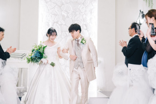 拍手と笑顔に包まれて♡最高に幸せな退場シーン!