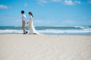 海&times;洋装ロケーション