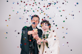 和装&times;スタジオ撮影