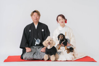 家族みんなで和装♡