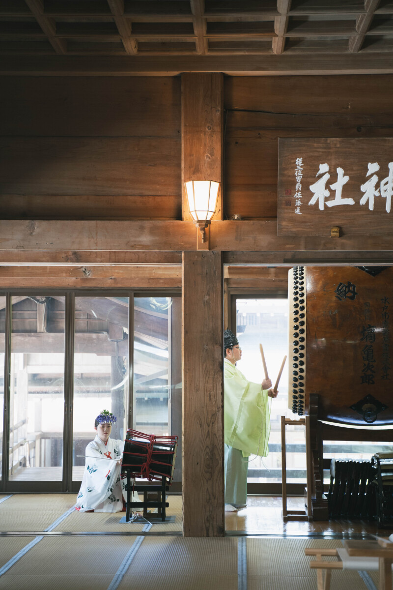 筑波山神挙式＊。