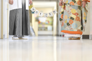 思い出の校舎で、特別な一枚