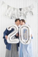 和装スタジオ撮影＊。