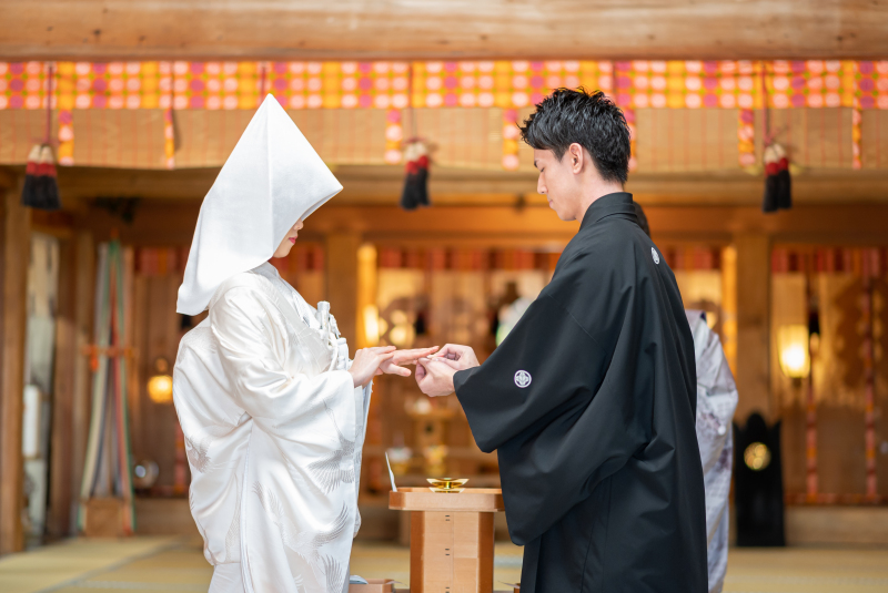 歴史と自然に包まれる筑波山神社挙式