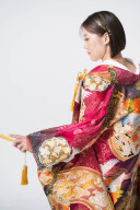 和装 × ショートヘア