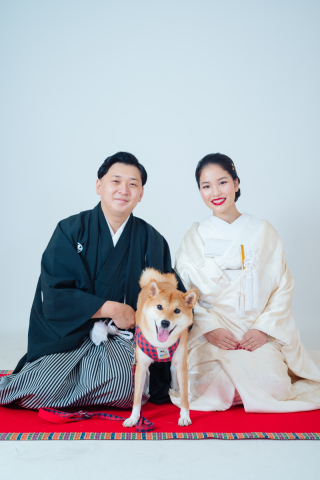 ペット×フォトウェディング