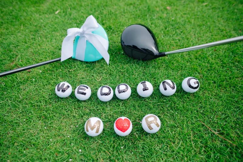 緑に囲まれて爽快!ゴルフ場フォトウェディング