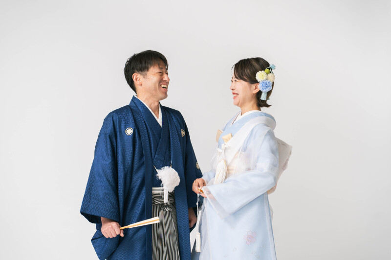 和装スタジオ撮影*。
