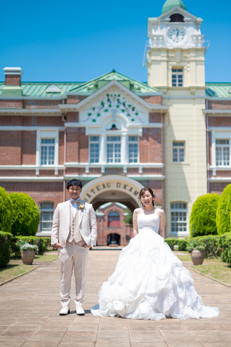 歴史を感じる牛久シャトーで特別な1枚を
