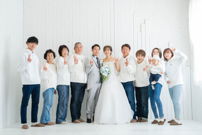 ご両家ご家族と一緒に♡