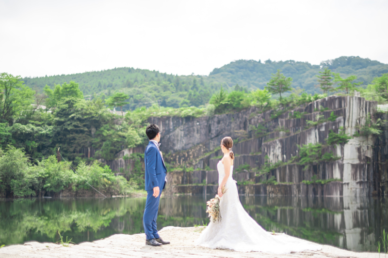 ひらけた景色の中で