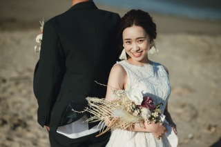 自然に包まれるロケーションフォトウェディング