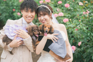 ペットと一緒に