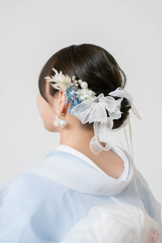和装ヘアアレンジ＊。