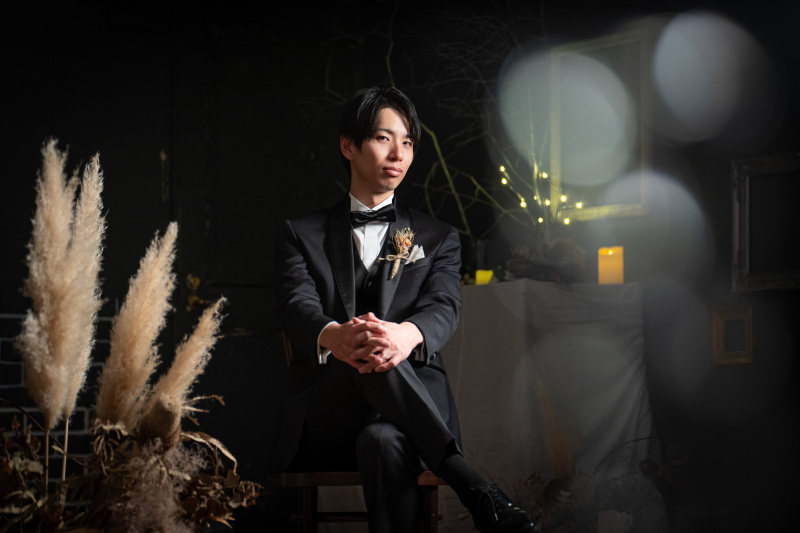洋装スタジオ撮影