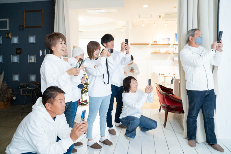 ご両家ご家族と一緒に♡