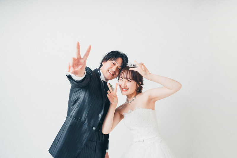 笑顔のまま、2人らしく