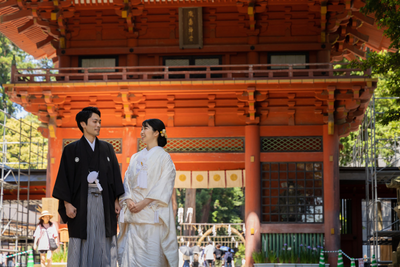 歴史薫る鹿島神宮で、厳かに誓う一日