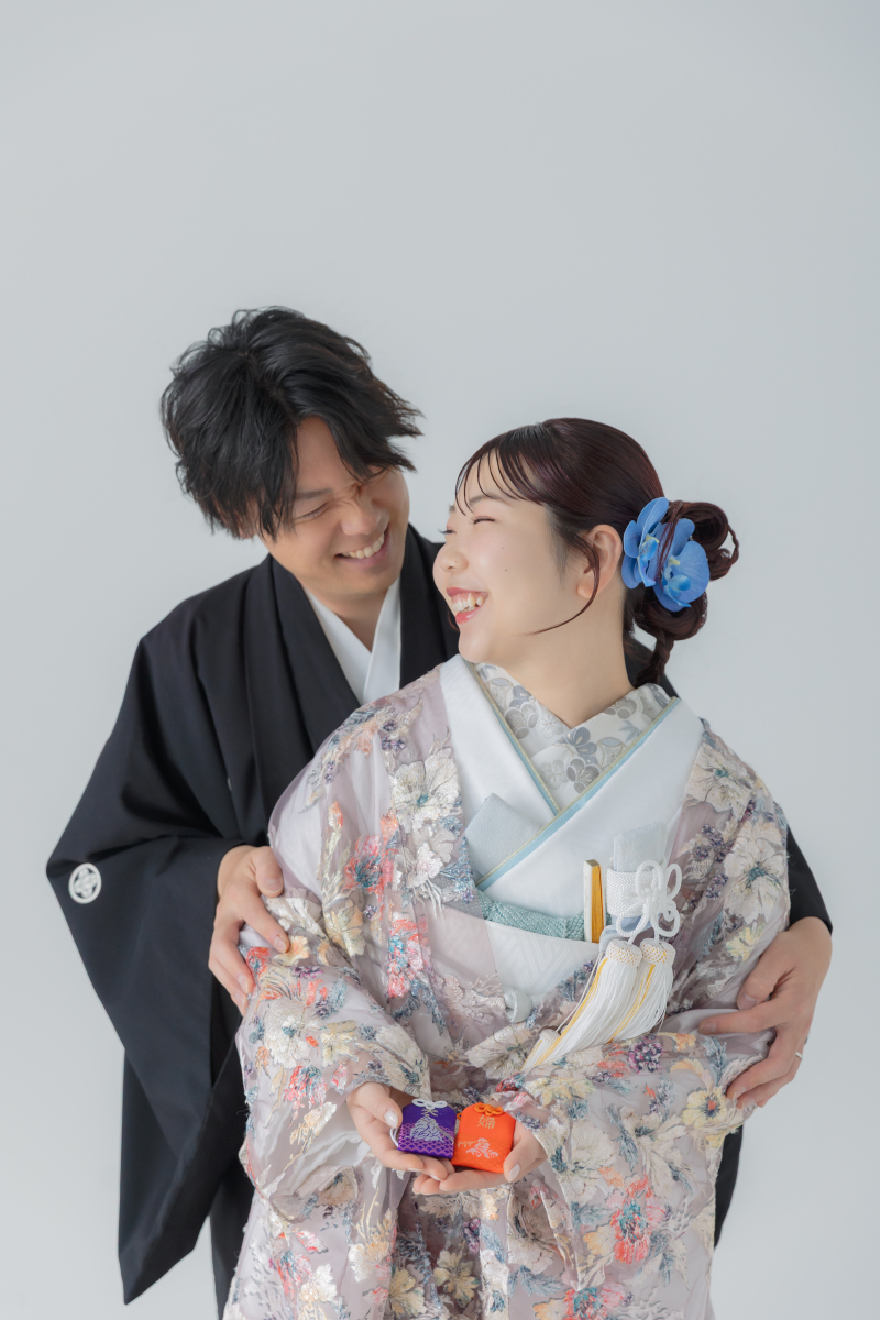 アイテムの持ち込みでおふたりらしさ全開【和装ハウススタジオ】