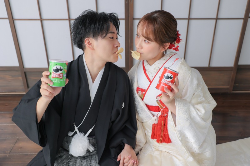 おふたりらしさ全開！屋内庭園スタジオ