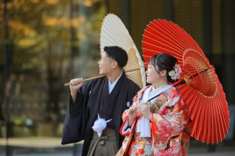 思い出の場所で撮影