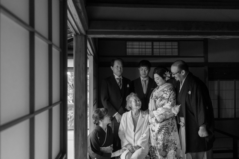 つきじ治作で残すウエディングフォト