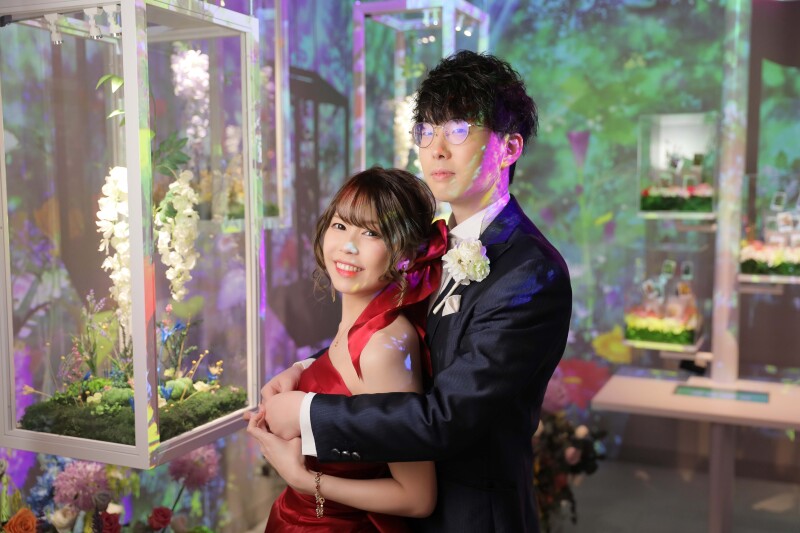NAKED FLOWERS ＋ 東京駅夜景ロケーション