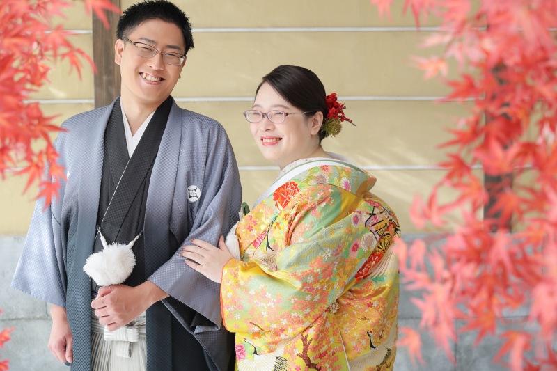 屋内庭園スタジオで春と秋を一緒に！