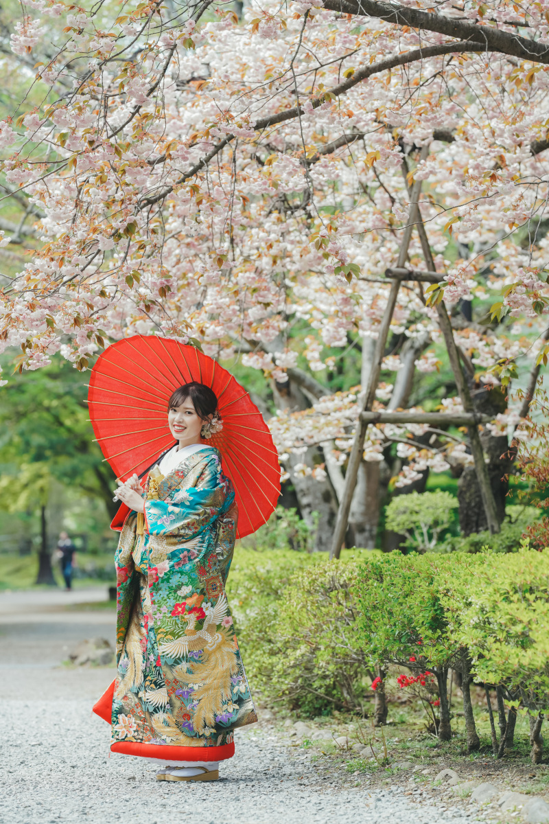 軽井沢桜ロケーション