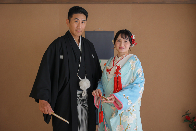 和装で2着!