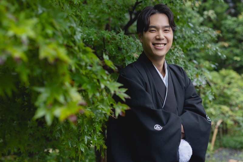 雨の昭和記念公園