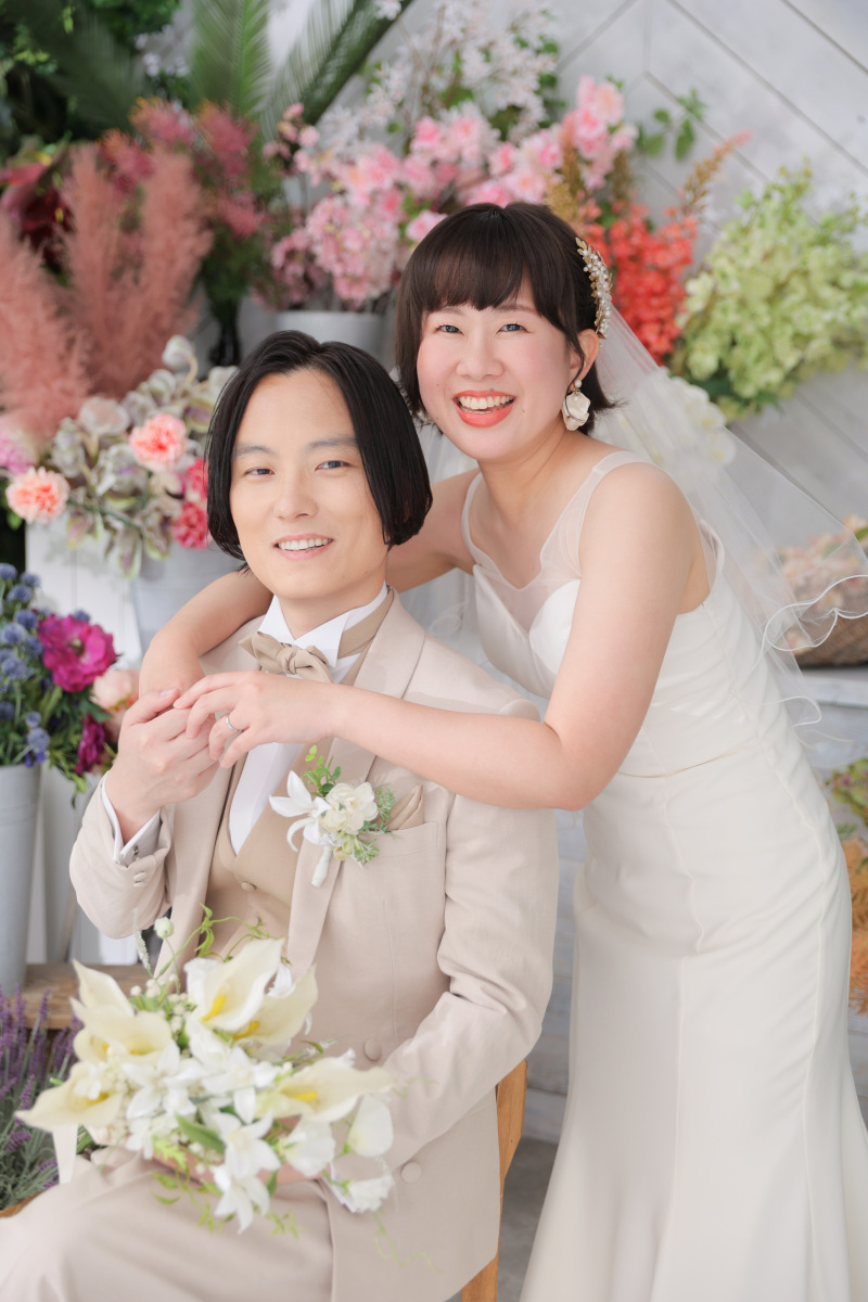 お花いっぱいのハウススタジオプラン