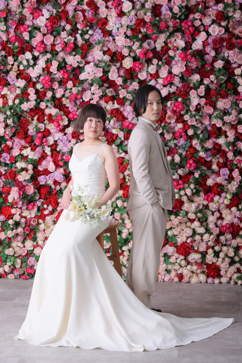 お花いっぱいのハウススタジオプラン