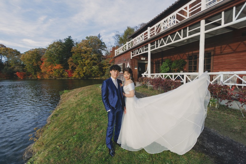 秋の軽井沢で！