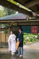 雨の昭和記念公園