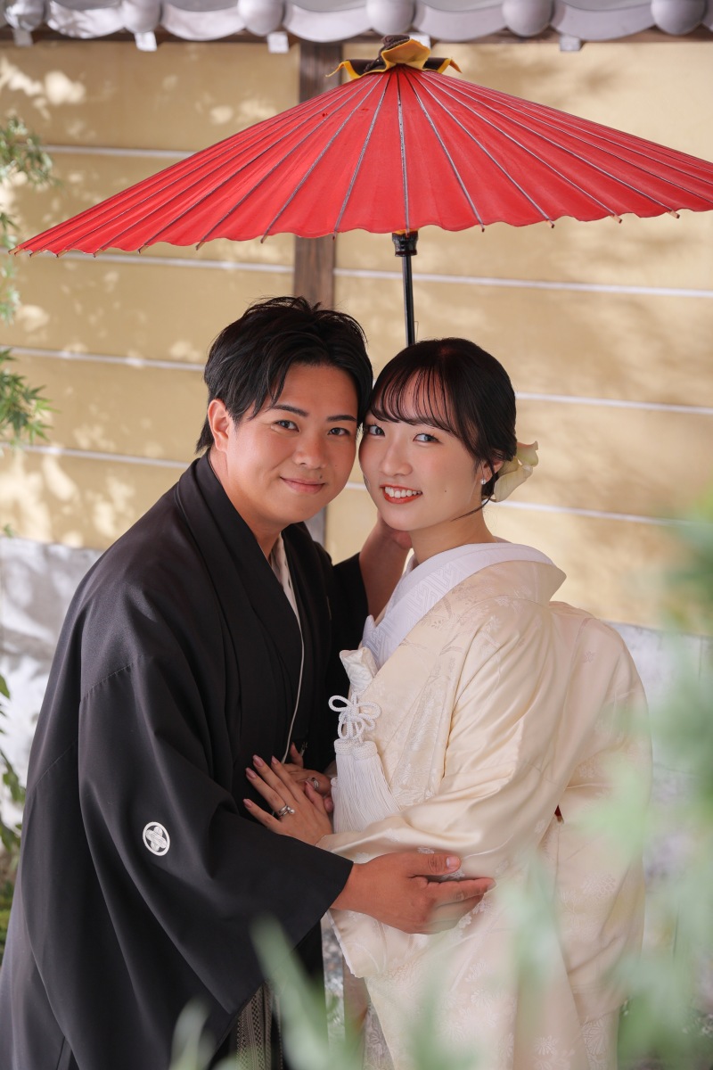 スタジオでお外のようなお写真を!