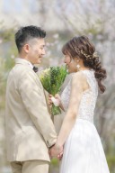 スタジオアクア新宿店です。 新宿中央公園の桜の開花状況です7
