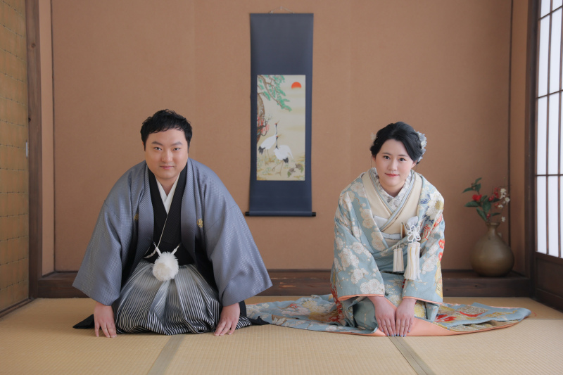 屋内庭園スタジオで残す特別なウェディングフォト
