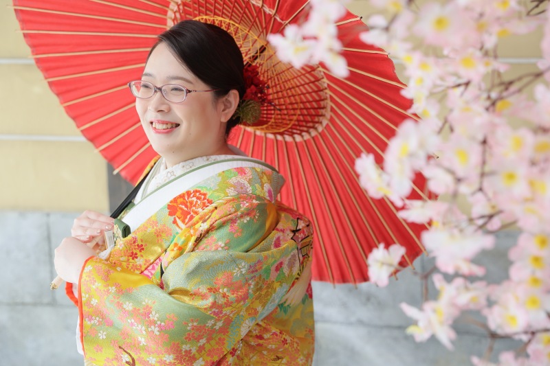 屋内庭園スタジオで春と秋を一緒に！