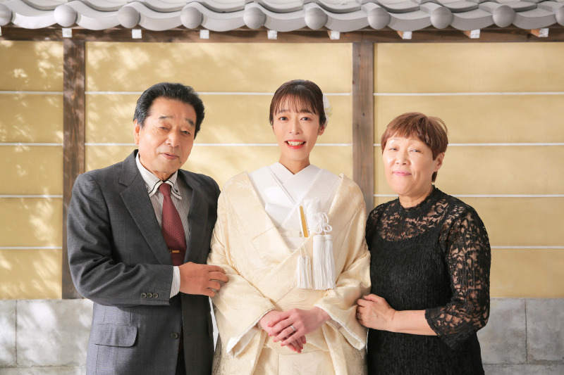 和洋2着とも、ご家族様との思い出を