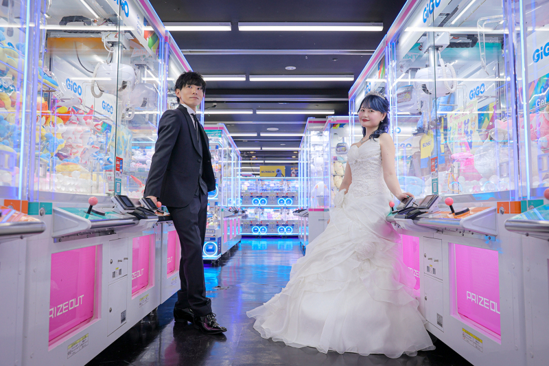 洋装ハウススタジオ→新宿周遊+和装屋内庭園スタジオ