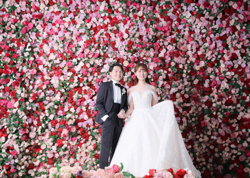 春の彩りと共に迎える幸せの瞬間