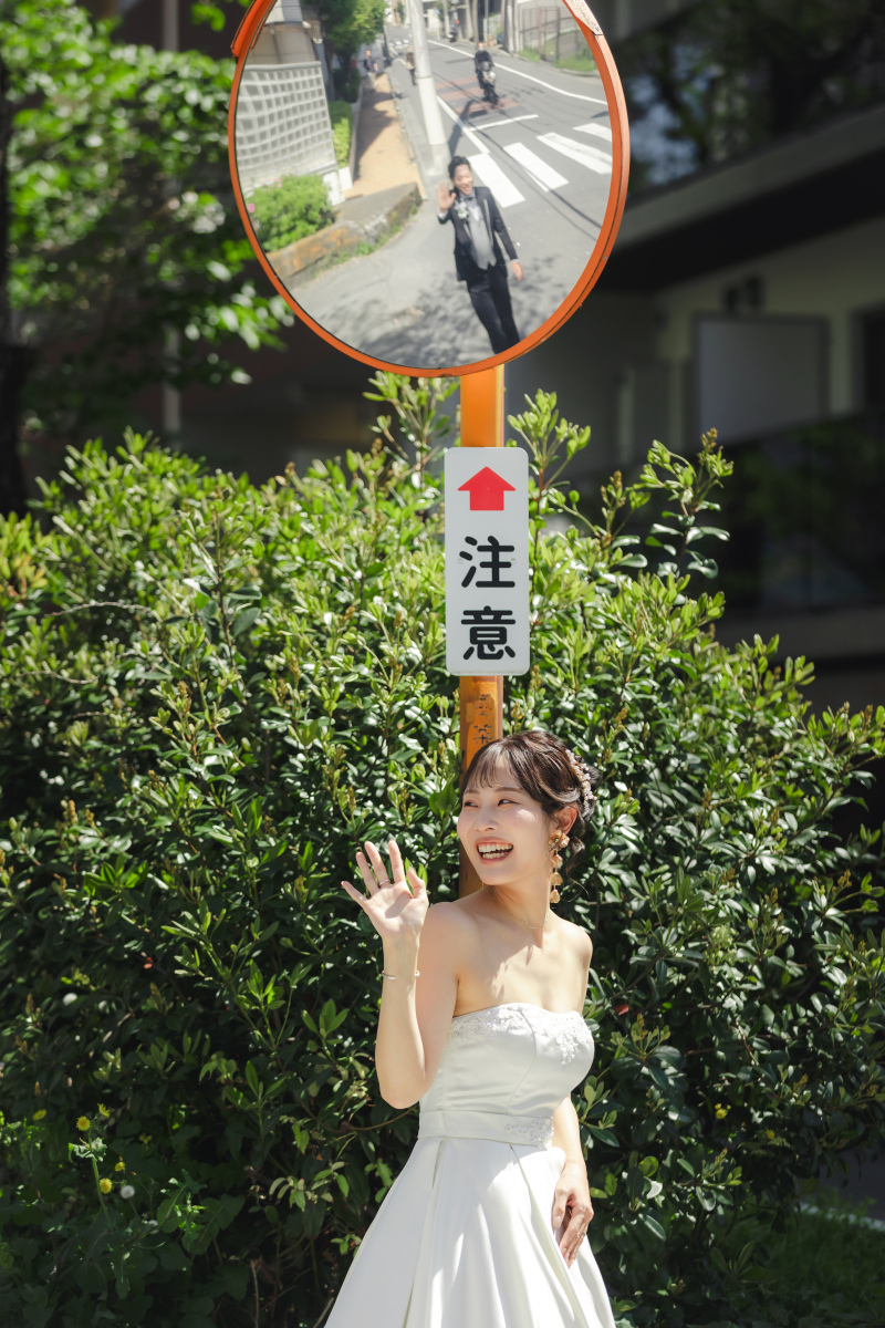 【思い出の街にて残す婚礼写真】