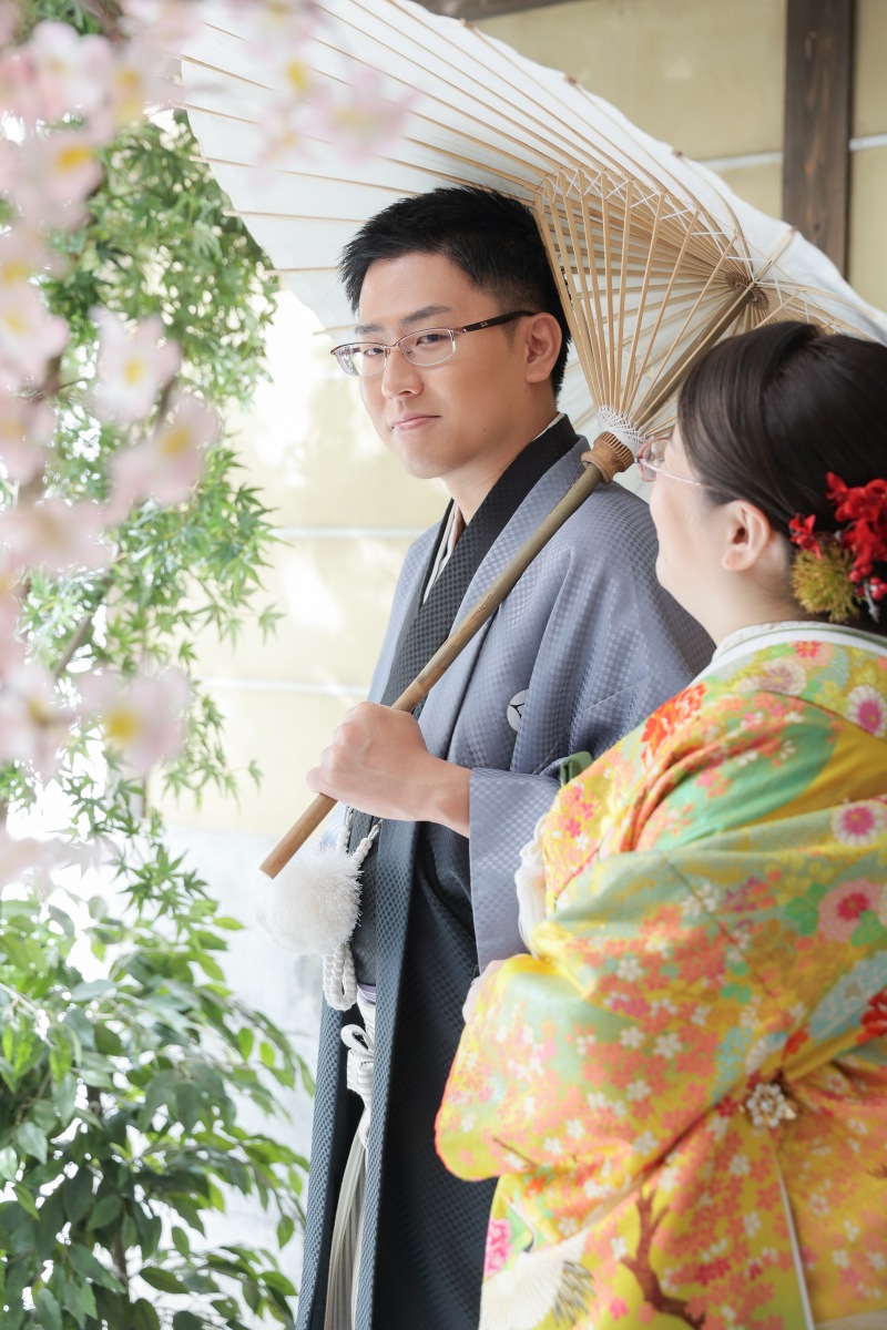 屋内庭園スタジオで春と秋を一緒に！