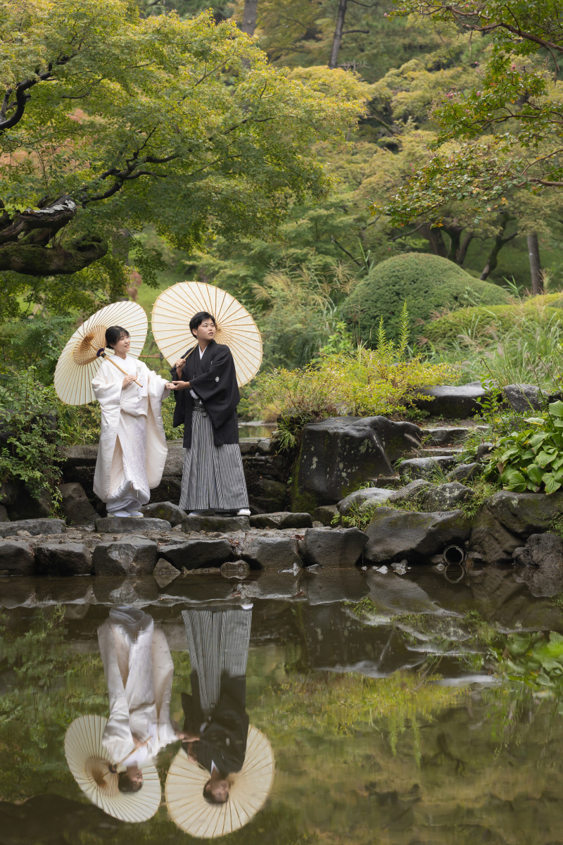 【新緑】雨の甘泉園公園で緑を楽しもう
