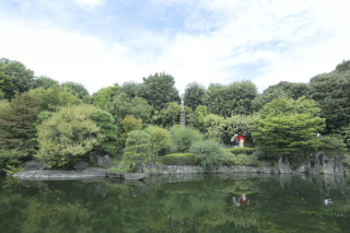 秋晴れのロケーション撮影