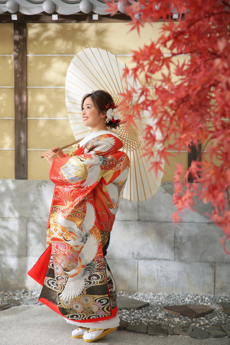 屋内庭園スタジオで紅葉先取り♪