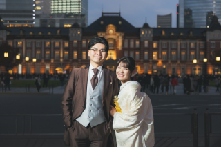 白無垢とタキシードで東京周遊ロケーション！